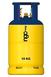 F15 Refillable Forklift Gas with Gauge